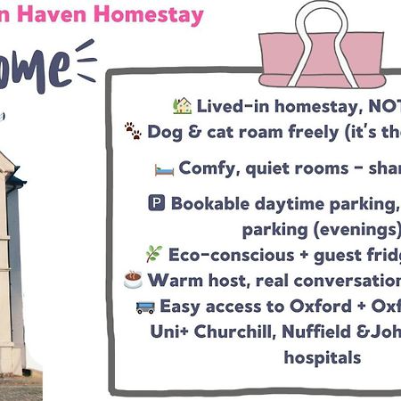 Headington Haven Homestay Oxford Eksteriør billede